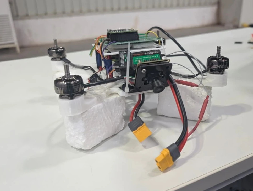 Autonomous Minefield Navigation Swarm